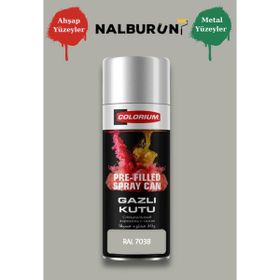 Colorıum Ral 7038 Açık Gri 213 400 ml Özel Renklendirilmiş Selülozik Mat Sprey Boya
