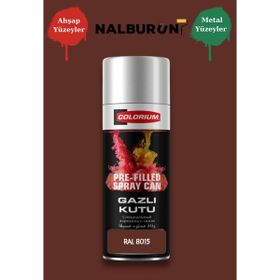 Colorıum Ral 8015 Kestane 213 400 ml Özel Renklendirilmiş Selülozik Mat Sprey Boya
