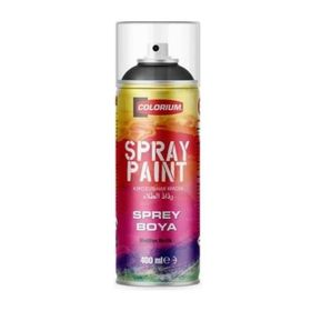 Colorıum Ral 9005 Parlak Siyah 400 ml Sprey Boya