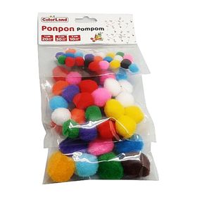 Colorland Karışk 60'lı Simli Ponpon