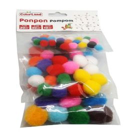 Colorland Karışk 60'lı Simli Ponpon