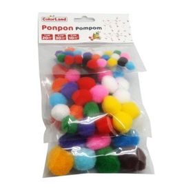 Colorland PON01 60'lı Karışık Ponpon