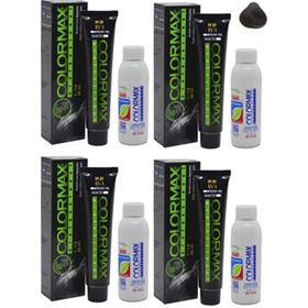 Colormax 4 Kestane 4 Adet Saç Boyası- 4 Adet Oksidan Krem