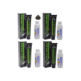 Colormax 5.1 Açık Küllü Kahve Saç Boyası + 4x90 ML Oksidan Krem