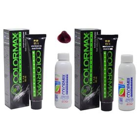 Colormax 5.20 Mor Menekşe Saç Boyası + 2x90 ml Oksidan Krem