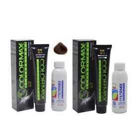 Colormax 5.34 Çikolata Kahve 2 Adet Saç Boyası+ 2 Adet Oksidan Krem