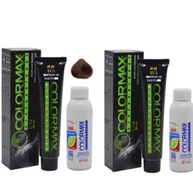 Colormax 5.43 Koyu Kahve Dore Bakır Saç Boyası+ Oksidan Krem