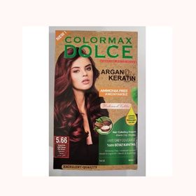 Colormax 5.66 Şarap Kızılı Saç Boyası + Oksidan Krem