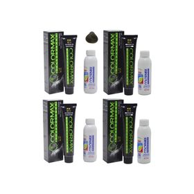 Colormax 6.0 Yoğun Koyu Kumral Saç Boyası + 4x90 ml Oksidan Krem