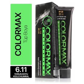 Colormax 6.11 Yoğun Koyu Küllü Kumral 60 ml Tüp Saç Boyası