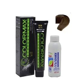Colormax 7.11 Yoğun Küllü Kumral Saç Boyası+ Oksidan Krem