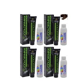 Colormax 7.2 Bej Kumral 4 Adet Saç Boyası- 4 Adet Oksidan Krem