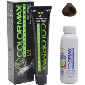 Colormax 7.35 Kumral Dore Akaju Saç Boyası + 90 ml Oksidan Krem