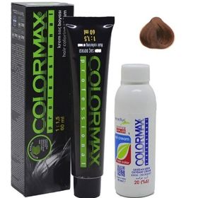 Colormax 7.43 Kumral Bakır Dore Saç Boyası+ Oksidan Krem