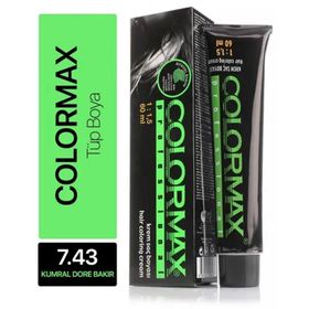 Colormax 7.43 Kumral Dore Bakır 60 ml Tüp Saç Boyası