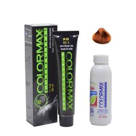 Colormax 7.44 Kumral Yoğun Bakır Saç Boyası+ Oksidan Krem