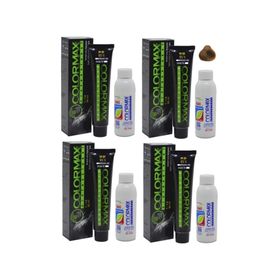 Colormax 8.3 Açık Kumral Dore Saç Boyası + 4x90 ml Oksidan Krem