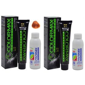 Colormax 8.43 Sultan Bakırı Saç Boyası + 2x90 ml Oksidan Krem