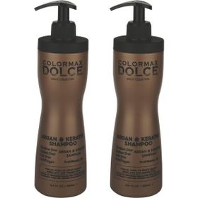 Colormax Dolce New Series Argan ve Keratinli Provitamin B5 2x500 ml Vegan Şampuan