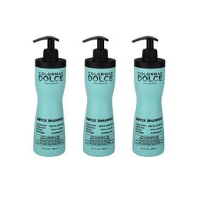 Colormax Dolce New Series Botox Kompleks Provitamin B5 3x500 ml Vegan Şampuan