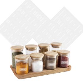 Colortouch Suya Dayanıklı 140 Adet Baharatlık Etiketleri