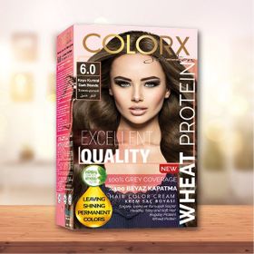 Colorx 6.0 Koyu Kumral Tek Set Saç Boyası