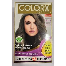 Colorx 6.11 Zeytin Kumral İkili Set Saç Boyası
