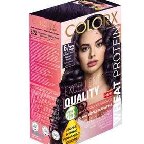 Colorx 6.22 Patlıcan Moru Saç Boyası