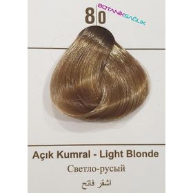 Colorx 8.0 Açık Kumral Tekli Set Saç Boyası