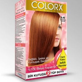Colorx 8.43 Sultan Bakırı Saç Boyası