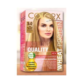 Colorx 9.0 Sarı Çiftli Set Saç Boyası