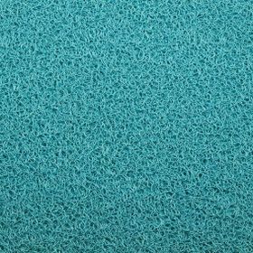 Colourmat 1 m X 2 m Turkuaz Kaydırmaz Kaymaz Yolluk Karmaşık Halı Kıvırcık Paspas