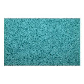 Colourmat 1 m X 2 m Turkuaz Kaydırmaz Kaymaz Yolluk Karmaşık Halı Kıvırcık Paspas