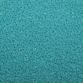 Colourmat 1 m X 2 m Turkuaz Kaydırmaz Kaymaz Yolluk Karmaşık Halı Kıvırcık Paspas