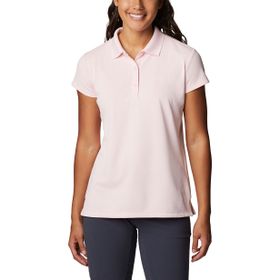 Columbia 1395511608_FL6087 Polo Yaka Düz Kırmızı Kadın T-Shirt