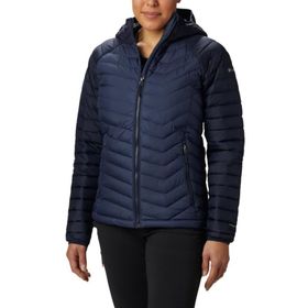 Columbia 1699071-470 Powder Lite Hooded Lacivert Kadın Mont