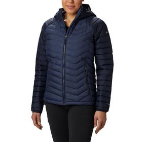 Columbia 1699071-470 Powder Lite Hooded Lacivert Kadın Mont