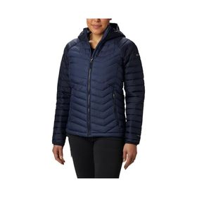 Columbia 1699071-470 Powder Lite Hooded Lacivert Kadın Mont