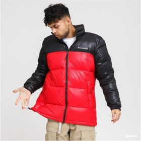Columbia 1738022-615 Pıke Lake Kırmızı Erkek Mont