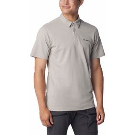 Columbia 1931941-278 Havercamp Pique Kısa Kollu Polo Ekru Erkek T-shirt