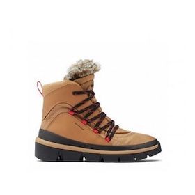 Columbia 1945351 Keetley Shorty Siyah - Kahve Renk Tüylü Kalın Taban Kadın Bot