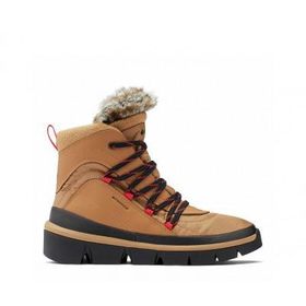 Columbia 1945351 Keetley Shorty Siyah - Kahve Renk Tüylü Kalın Taban Kadın Bot