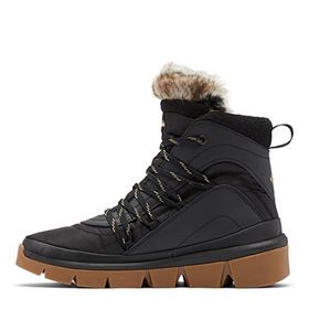 Columbia 1945351 Keetley Shorty Siyah Renk Tüylü Kalın Taban Kadın Bot
