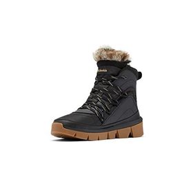 Columbia 1945351 Keetley Shorty Siyah Renk Tüylü Kalın Taban Kadın Bot