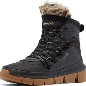 Columbia 1945351 Keetley Shorty Siyah Renk Tüylü Kalın Taban Kadın Bot