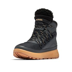 Columbia 2001431 Red Hills Omni-Heat Siyah - Turuncu Renk Tüy Detay Kadın Kar Botu