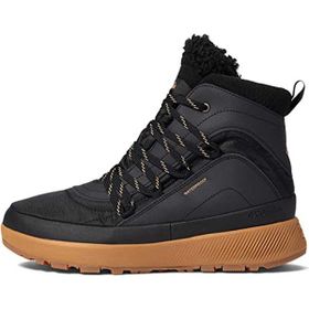 Columbia 2001431 Red Hills Omni-Heat Siyah - Turuncu Renk Tüy Detay Kadın Kar Botu