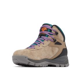 Columbia 2044571 Newton Ridge BC Kadın Kum - Mor Renk Su Geçirmez Kadın Trekking Bot