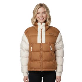 Columbia 2051361-224 Beyaz Kahve Pike Lake Kadın Mont