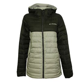 Columbia 2086944-348 Powder Lite Hooded Yeşil Erkek Mont